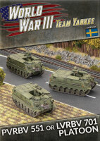 Team Yankee Nordic Forces Pvrbv or Lvrbv 701 Platoon (x4)
