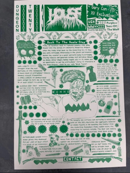 Mystic Punks Solo RPG House Issue #5