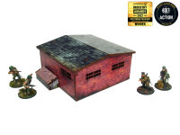 Bolt Action: WW2 Normandy Large Brick Shed PREPAINTED