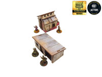 Bolt Action: WW2 Normandy Small Sheds with Dovecote PREPAINTED