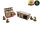 Bolt Action: WW2 Normandy Small Sheds with Dovecote PREPAINTED