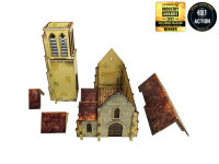Bolt Action: WW2 Normandy Church PREPAINTED