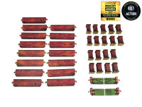 Bolt Action: WW2 Normandy Wall with Gate (low) PREPAINTED