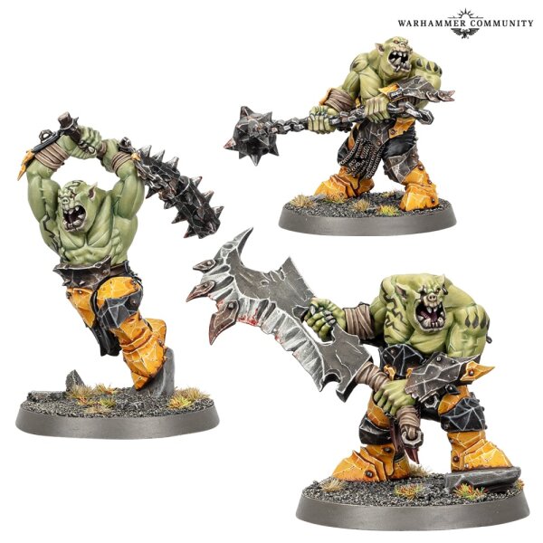 Orruk Warclans Weirdbrute Wrekkaz & Brute Ragerz