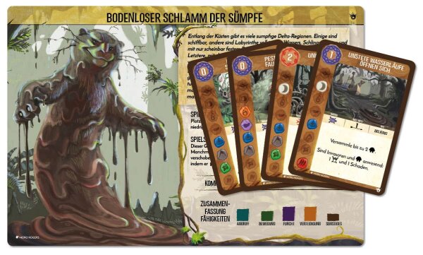 Spirit Island: Bodenloser Schlamm der Sümpfe (Mini-Erweiterung) (DE)
