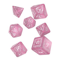 Würfelset: 7 Würfel Elvish Shimmering pink...