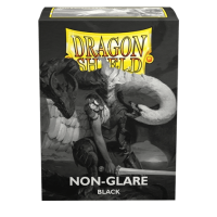 Dragon Shield Matte: Non-Glare Black V2 (100 Stück)