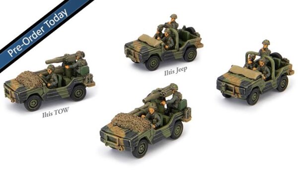 Team Yankee Iltis Patrol (x4)