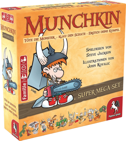 Munchkin Fantasy Super-Mega-Set (DE)