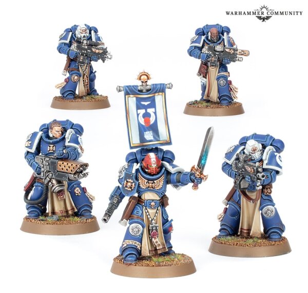 Space Marines: Sternguard Veteran Squad