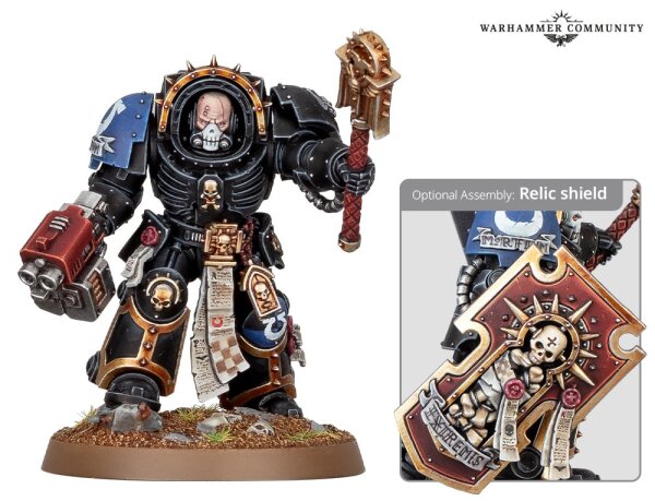 Space Marines: Chaplain in Terminator Armor