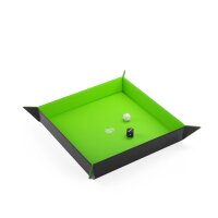Gamegenic: Magnetic Dice Tray Square - Green/Black