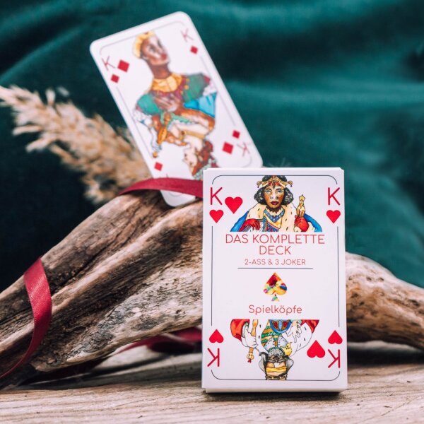 Gendergerechtes Kartendeck (Einzel-Romme)