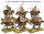 Norman unarmoured Cavalry (x12/Plastik)