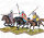 Norman unarmoured Cavalry (x12/Plastik)