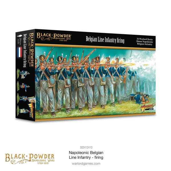 Black Powder Belgian Line Infantry