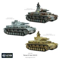 Bolt Action: Panzer IV Ausf. B/C/D (Plastik)
