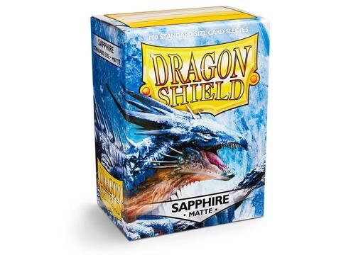 Dragon Shield Matte: Sapphire (100 Stück)