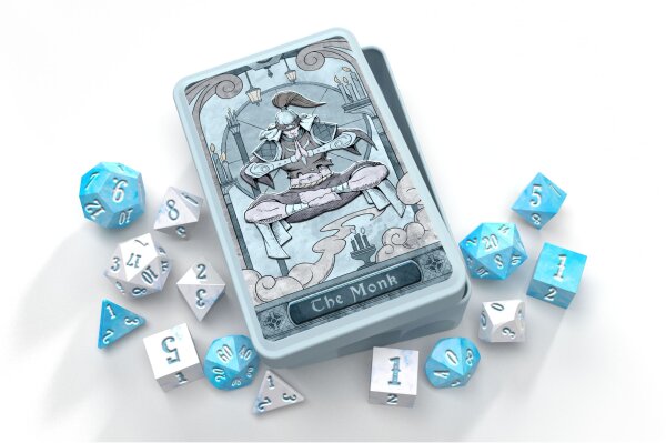 Class-Specific Dice Set Monk (Pathfinder and 5E)