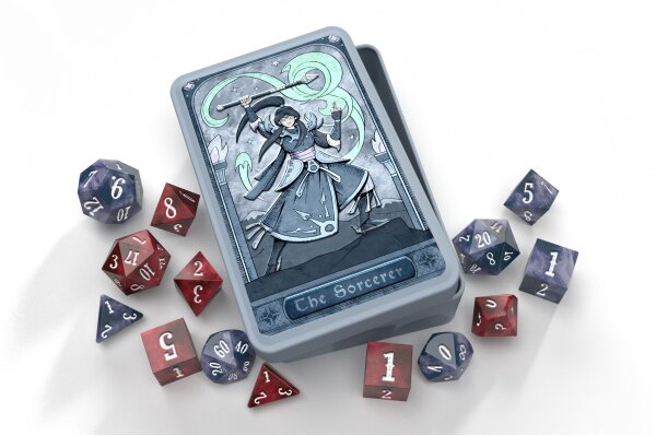 Class-Specific Dice Set Sorcerer (Pathfinder and 5E)