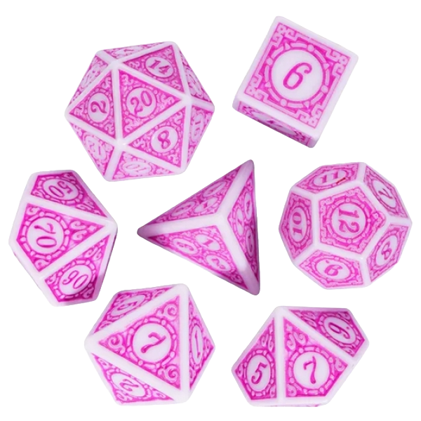 Würfelset: Bubblegum (7)