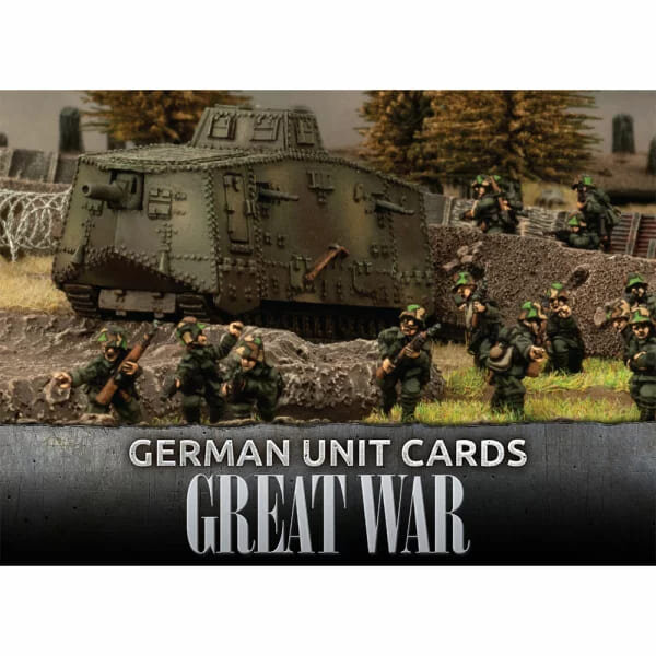 Great War - German Unit Cards