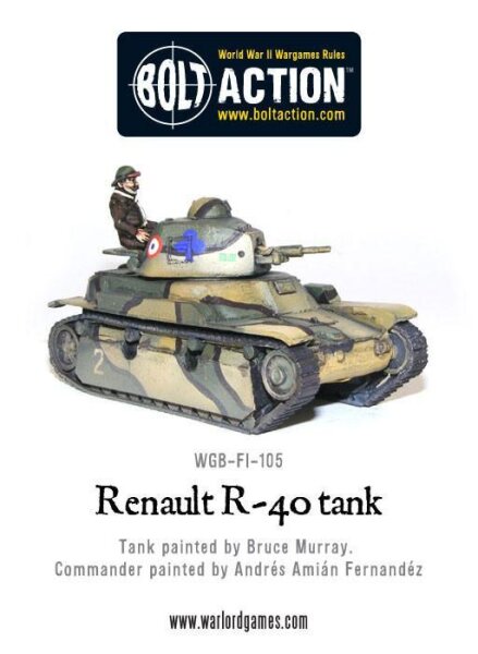 Bolt Action: French Renault R-40