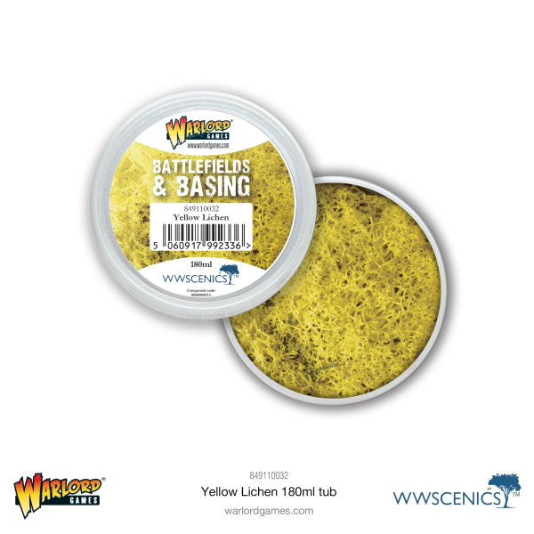 Battlefields & Basing: Yellow Lichen (180 ml)