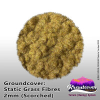 Krautcover Scenics: Static Grass Scorched 2mm (140ml)