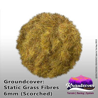 Krautcover Scenics: Static Grass Scorched 6mm (140ml)