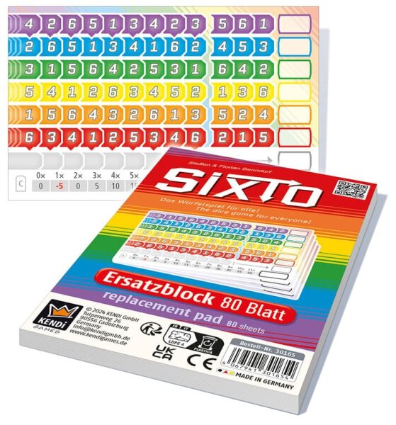 Sixto - Ersatzblock (DE)