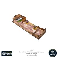 Bolt Action: WW2 Normandy Homestead with Outbuildings (Prepainted)