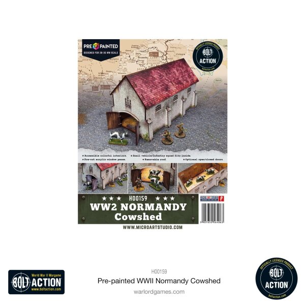 Bolt Action: WW2 Normandy Cowshed