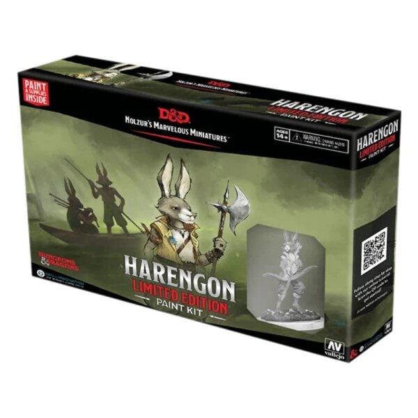 D&D Nolzurs Marvelous Miniatures: Paint Kit - Harengon - EN
