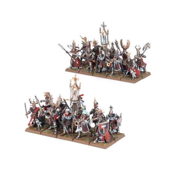 The Old World: Bretonnian Knights of the Realm on foot