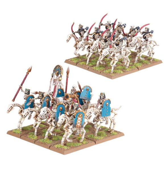 The Old World: Tomb King Skeleton Horsemen
