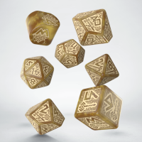 Würfelset: 7 Würfel mehrseitig Dwarven Gold