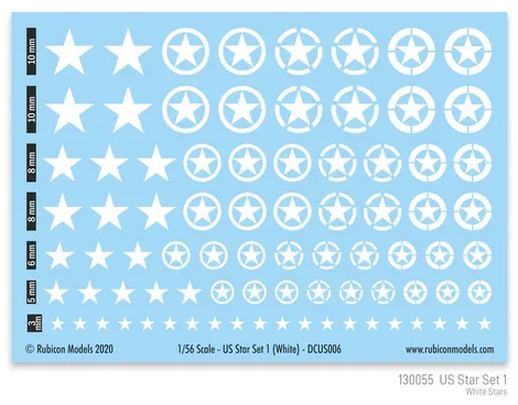 US Star - Set 1 (White US Star)