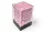 Würfelset: 36 Würfel 6-seitig 12mm Opaque Pastel Pink/black