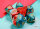7 Würfel mehrseitig Gemini Mini-Polyhedral Red-Teal/gold