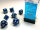 7 Würfel mehrseitig Speckled Polyhedral Stealth