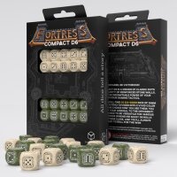 Würfelset: 20 Würfel 6-seitig Fortress Compact...