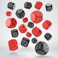Würfelset: 20 Würfel 6-seitig Fortress Compact...