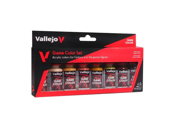 Vallejo Game Color - Skin Tone Set (8 x 18ml)