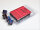 Würfelset: 10 Würfel mehrseitig Gemini® Black-Starlight/red Set of Ten d10s