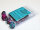 Würfelset: 10 Würfel mehrseitig Gemini® Purple-Teal/gold Set of Ten d10s