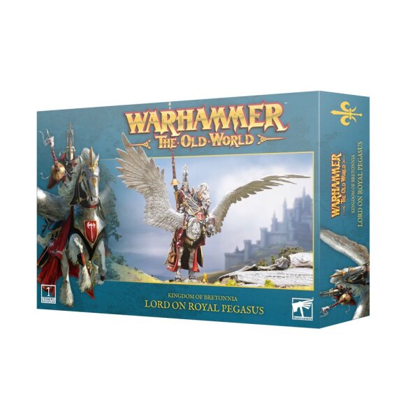 The Old World: Bretonnian Lord on Royal Pegasus