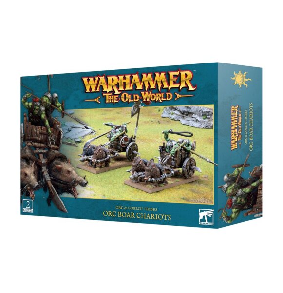The Old World: Orc  Boar Chariots