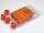 Würfelset: 10 Würfel mehrseitig Opaque Orange/black Set of Ten d10s