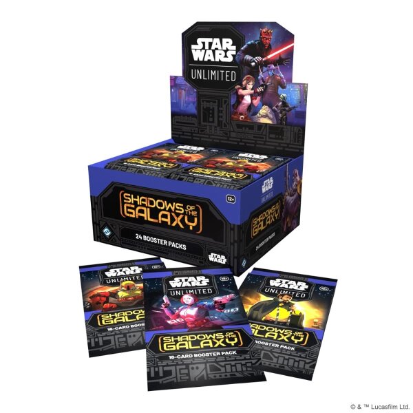Star Wars: Unlimited – Shadows of the Galaxy (Booster-Display EN)